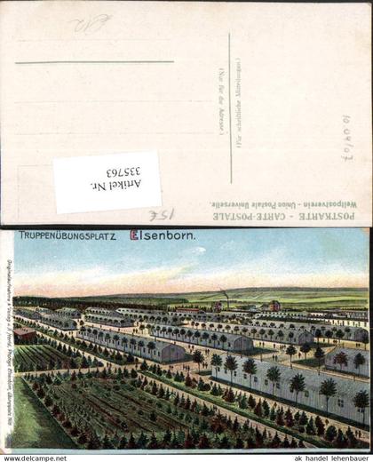 335763,Bütgenbach Elsenborn Truppenübungsplatz Baracken