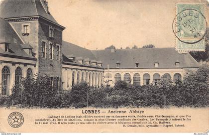 C209 Belgium  Lobbes Ancienne Abbaye 1911  vintage postcard