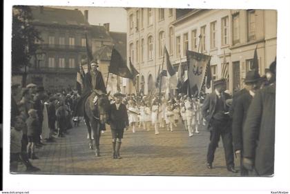 Fotokaart - Omgeving Antwerpen - Stoet - processie - Te identificeren - Onbekend.