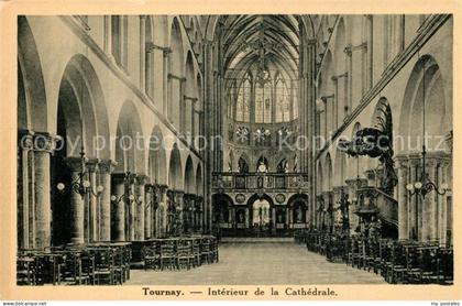 Tournay Liege Interieur de la Cathedrale