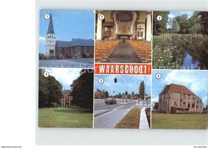 Waarschoot Kerk Binnenzicht Natuurdomein Het Leen Kasteel Dam Kruispunt Rattenka