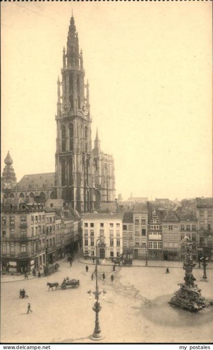 Antwerpen Anvers Antwerpen Tour Cathedrale
