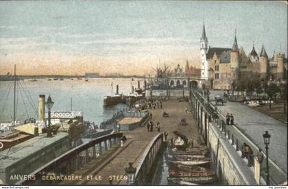 Anvers Antwerpen Anvers Barcadere Steen