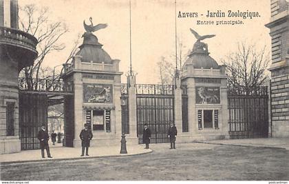 België - ANTWERPEN - De dierentuin - Hoofdingang - Uitg. G. Heymans