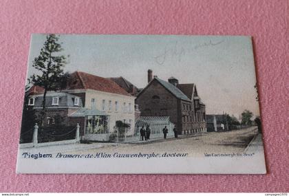 CPA - TIEGEM TIEGHEM ( ANZEGEM ) - BROUWERIJ VAN CAUWENBERGHE - BRASSERIE DOCTEUR VAN CAUWENBERGHE