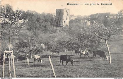 Belgique - BEAUMONT (Hainaut) Vue prise de Thinmont