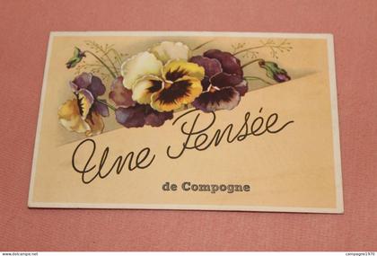 CPA FANTAISIE - COMPOGNE ( BERTOGNE BASTOGNE ) - UNE PENSEE DE ...