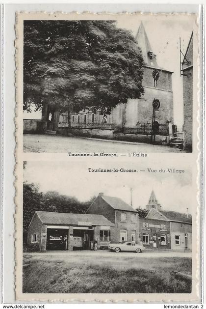 Tourinnes-la-Grosse. L'Eglise eu Vue du village.*