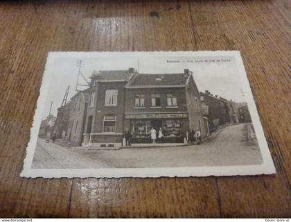 BC31-67 t  Cpa Bellaire rue Louis et rue de Saive magasin épicerie Beyne Heusay