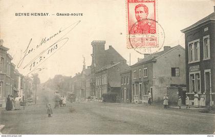 Belgique - BEYNE-HEUSAY - Grand-Route - Tramway