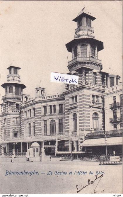 BLANKENBERGE :   (  1904  met zegel )
