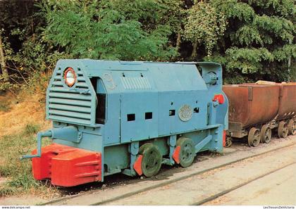 BELGIQUE - Blegny Trembleur - Ondergrondse lokomotief - Locomotive de fond - Rail - Transport - Carte postale