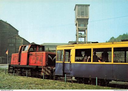 BELGIQUE - Blegny Trembleur - Touristische trein - Train touristique - Transport - Puits - Animé - Carte postale