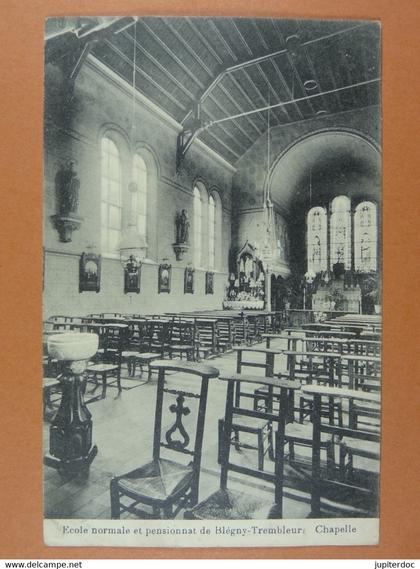 Ecole normale et pensionnat Blégny-Trembleur Chapelle