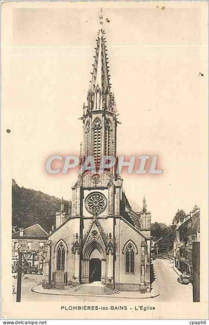 CPA Plombieres les Bains L'Eglise