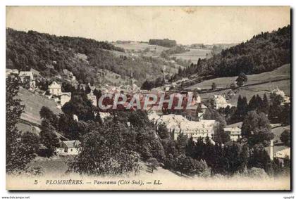 CPA Plombieres Panorama