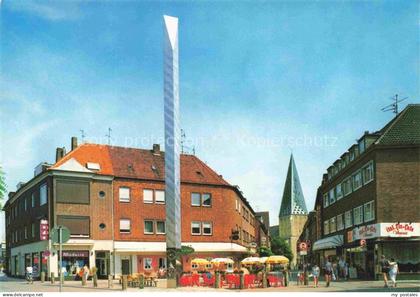 Bocholt  Westfalen NRW Partie an der Lichtstele