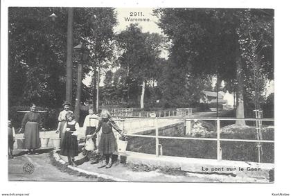 Waremme - Le pont sur le Geer.