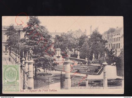Bruxelles - Square du Petit Sablon - postkaart
