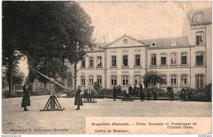 CPA Carte Postale Belgique Brugelette Ecole Normale et Pensionnat de l'enfant Jésus Salle de Musique   VM99296