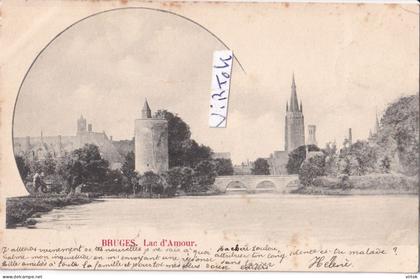 BRUGGE :    ( 1901  met zegel )