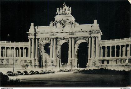 Belgium Bruxelles Fifty Jubilee's Arcade by night
