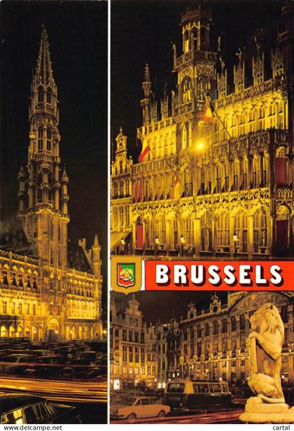 CPM - BRUXELLES - La Nuit