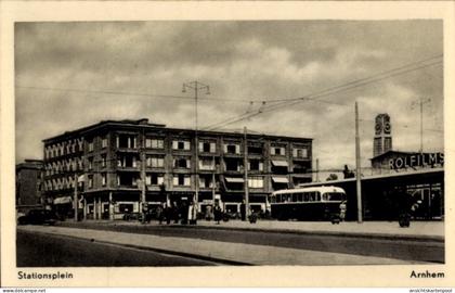 CPA Arnhem Brüssel Brüssel, Stationsplein