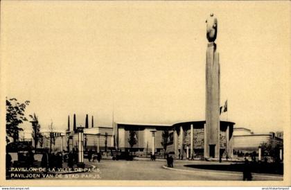 CPA Brüssel Brüssel, Ausstellung 1935, Pavillon der Stadt Paris