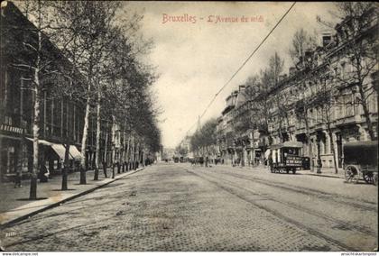 CPA Brüssel Brüssel, Avenue du Midi