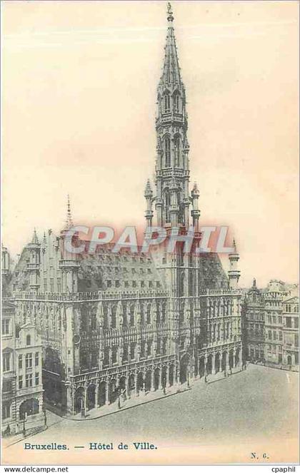 CPA Bruxelles - Hotel de ville