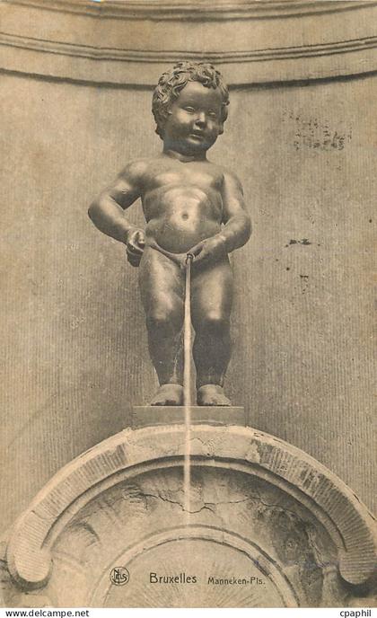 CPA Bruxelles Manneken Pis