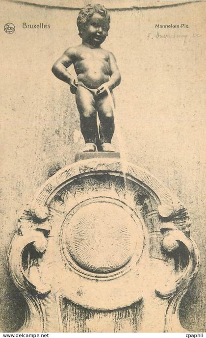 CPA Bruxelles Mannekenpis