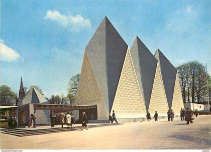 CPM Exposition Universelle de Bruxelles Pavillon