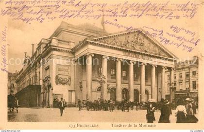 Bruxelles Bruessel Theatre de la Monnaie