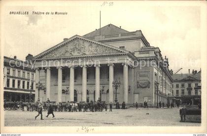 Bruxelles Bruessel Theatre de la Monnaie