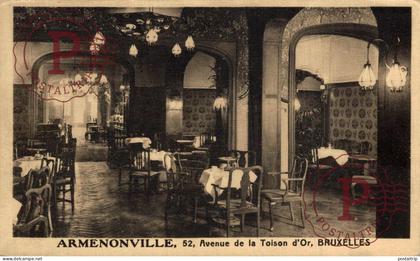 BELGICA. Belgien / Belgium. Bruxelles. ARMENONVILLE SELECT TEA ROOM
