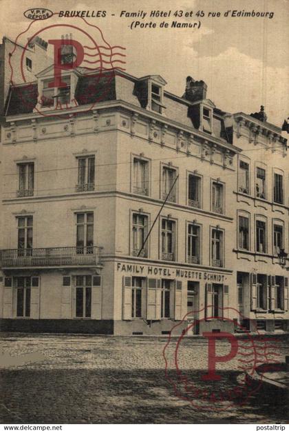 BELGICA. Belgien. Belgium. BRUXELLES. FAMILY HOTEL.