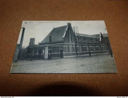 BC31-10 Cpa Gilly Forges usines et fonderies de Gilly