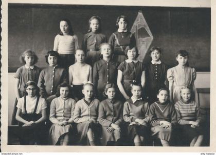 Photo (17X12cm)  Châtelet Ecole Boubier filles