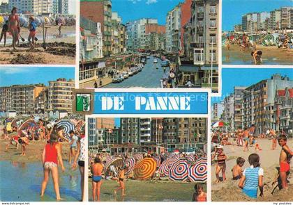 De Panne La Panne Belgie Strandpartien Ortsansicht