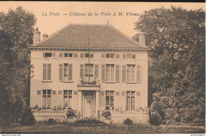 DE PINTE.   CHATEAU DE LA PINTE A M.VITEUX