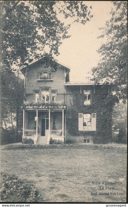 DE PINTE        VILLA D'HEMELRIJK.