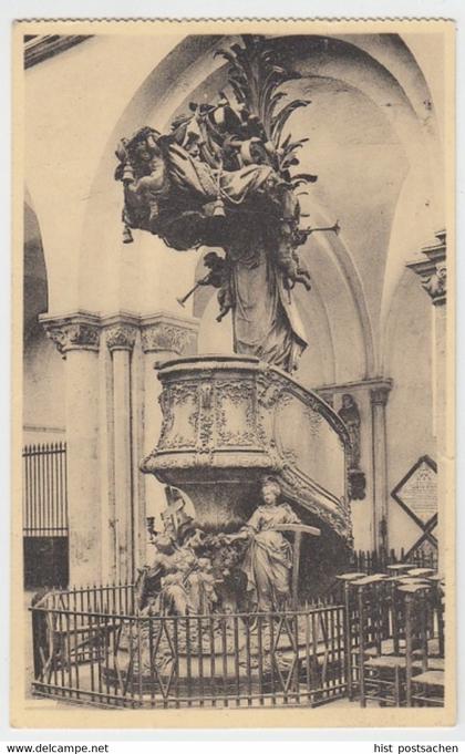 (15851) AK Tournai, Doornik, Kathedrale, Kanzel, Feldpost 1917