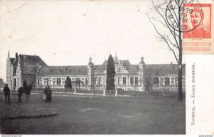 Belgique - TOURNAI (Hainaut) École moyenne