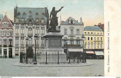 CPA Tournai Monument de Lalaing