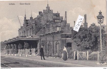 Lillois-Witterzée  :  Gare Fleuri  (  edit. Vanderplancq )