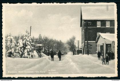 Carte Postale - Belgique - Elsenborn - Hôtel Restaurant "Du Camp" en Hiver (CP26555)