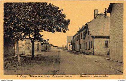 Elsenborn Belgie Camp d'Elsenborn Casernes et ecuries