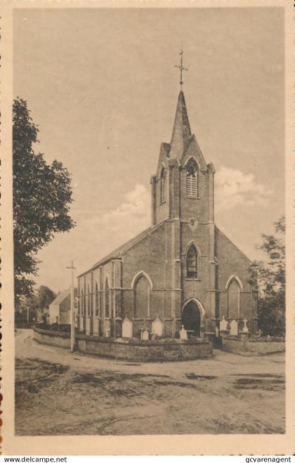 BAMBRUGGE    KERK 1853 MET KAPEL DER H.ANNA IN DE VERRE